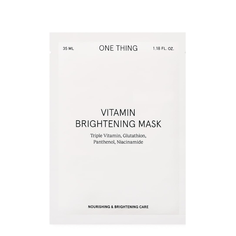 Bestkoreanskincares SHEET MASK Vitamin Brightening Mask Set (5 masks) ONE THING