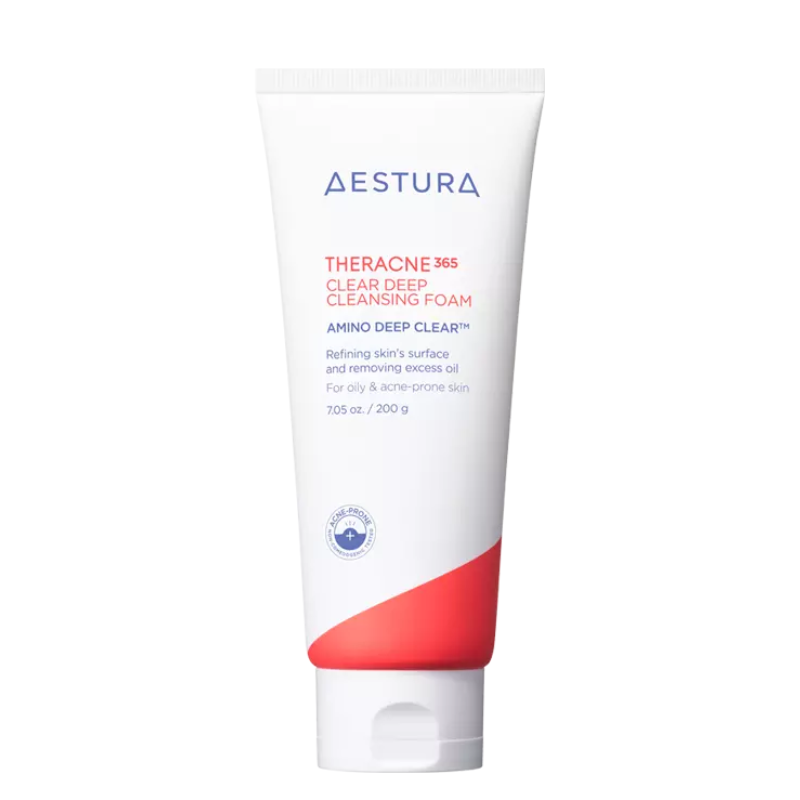 Bestkoreanskincares CLEANSING FOAM Theracne 365 Clear Deep Cleansing Foam AESTURA