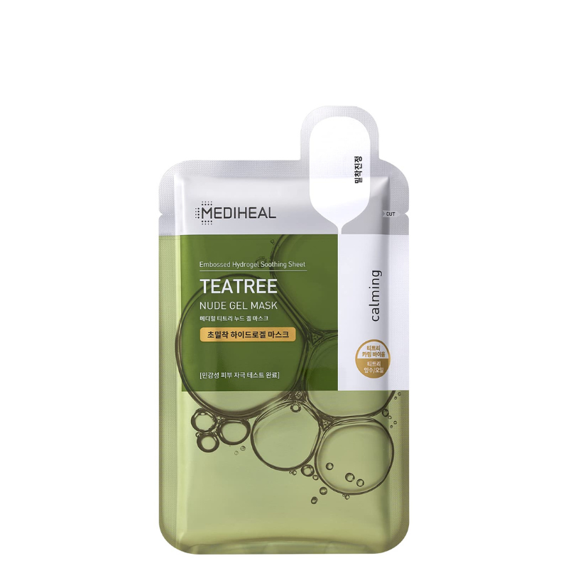 Bestkoreanskincares SHEET MASK Teatree Nude Gel Mask Set (10 masks) MEDIHEAL