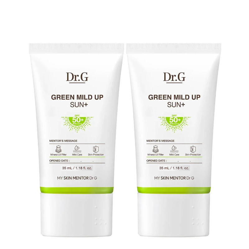 Bestkoreanskincares SUN CREAM Green Mild Up Sun+ SPF50+ PA++++ Dr.G