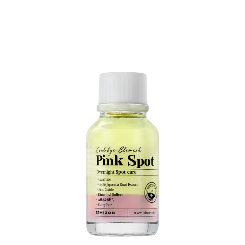 Bestkoreanskincares ESSENCE POWDER Good Bye Blemish Pink Spot MIZON