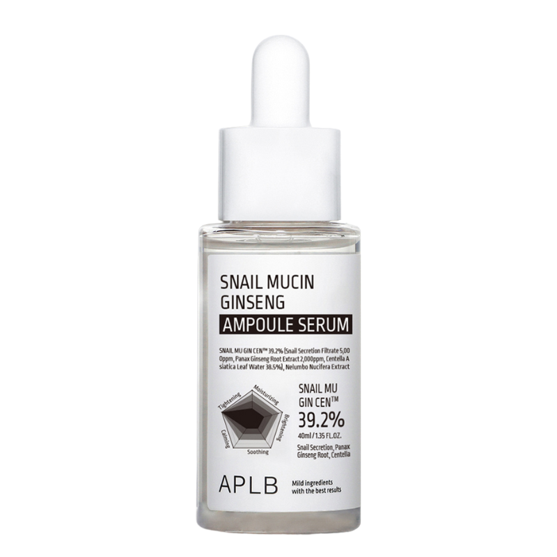 Bestkoreanskincares SERUM Snail Mucin Ginseng Ampoule Serum APLB
