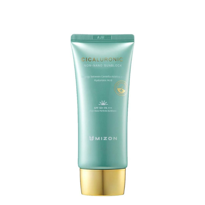 Bestkoreanskincares SUN CREAM Cicaluronic Non-Nano Sunblock SPF50+ PA+++ MIZON