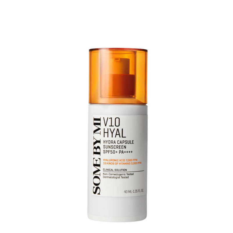 Bestkoreanskincares SUN CREAM V10 Hyal Hydra Capsule Sunscreen SPF50+ PA++++ SOME BY MI