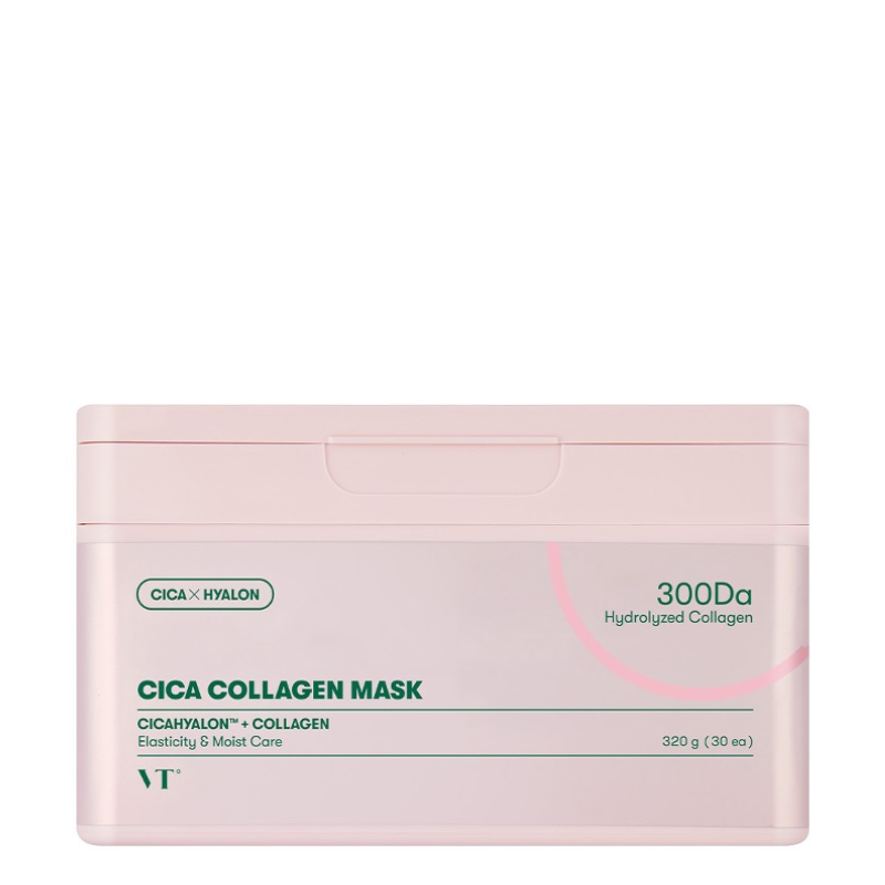 Bestkoreanskincares SHEET MASK Cica Collagen Mask (30 masks) VT COSMETICS