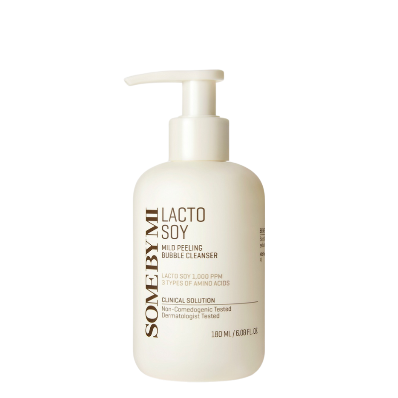 Bestkoreanskincares CLEANSING GEL Lacto Soy Mild Peeling Bubble Cleanser SOME BY MI