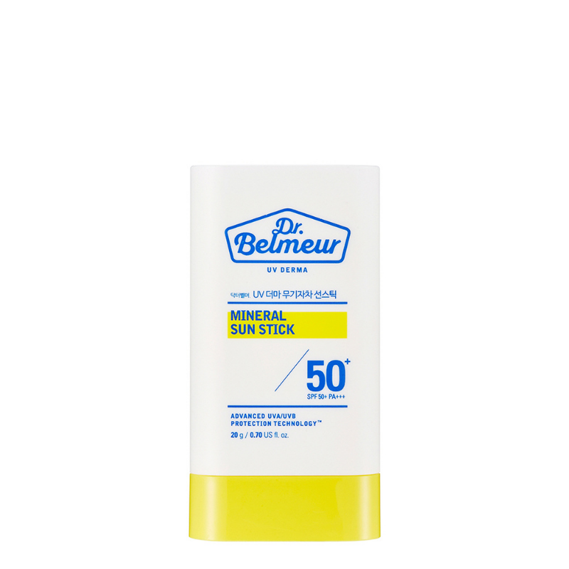 Bestkoreanskincares SUN STICK UV Derma Mineral Sun Stick SPF 50+ PA+++ Dr. Belmeur