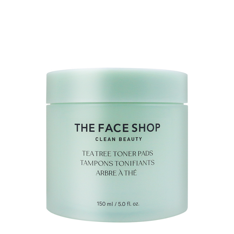 Bestkoreanskincares TONER PAD Tea Tree Pore Toner Pads (70 pads) THE FACE SHOP