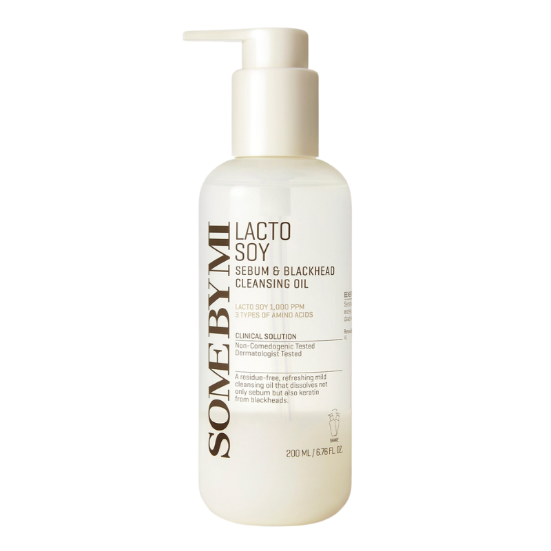 Bestkoreanskincares CLEANSING OIL Lacto Soy Sebum & Blackhead Cleansing Oil SOME BY MI