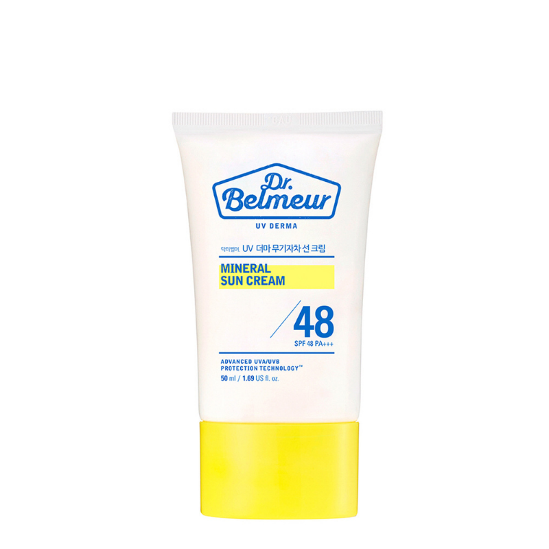 Bestkoreanskincares SUN CREAM UV Derma Mineral Sun Cream SPF 48 PA+++ Dr. Belmeur