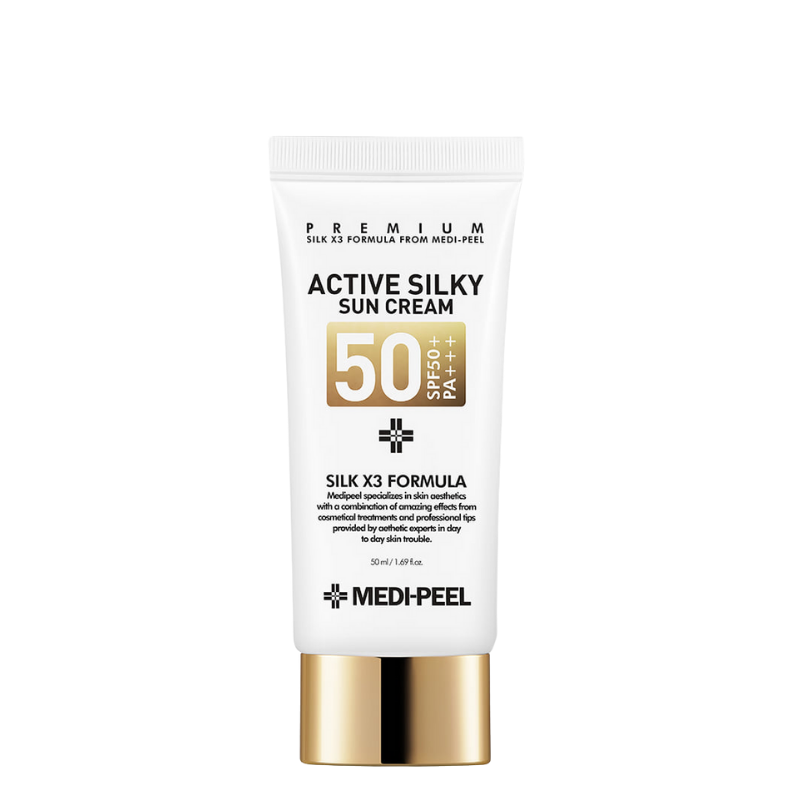Bestkoreanskincares SUN CREAM Active Silky Sun Cream SPF50+ PA+++ MEDIPEEL