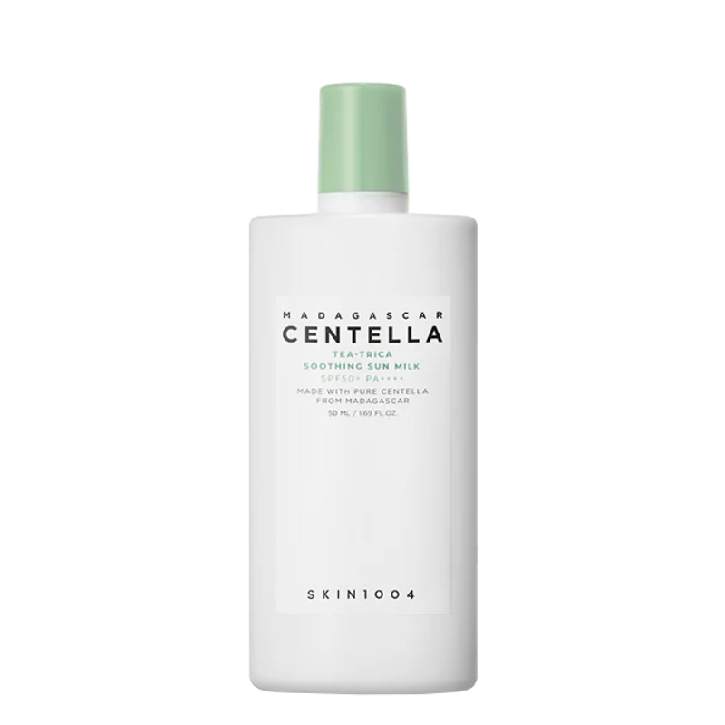 Bestkoreanskincares SUN MILK Madagascar Centella Tea-Trica Soothing Sun Milk SPF50+ PA++++ SKIN1004