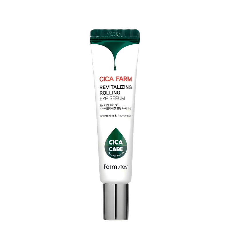 Bestkoreanskincares EYE SERUM Cica Farm Revitalizing Rolling Eye Serum Farm Stay