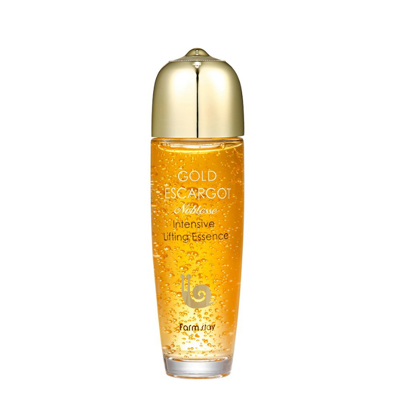 Bestkoreanskincares ESSENCE Gold Escargot Noblesse Intensive Lifting Essence Farm Stay
