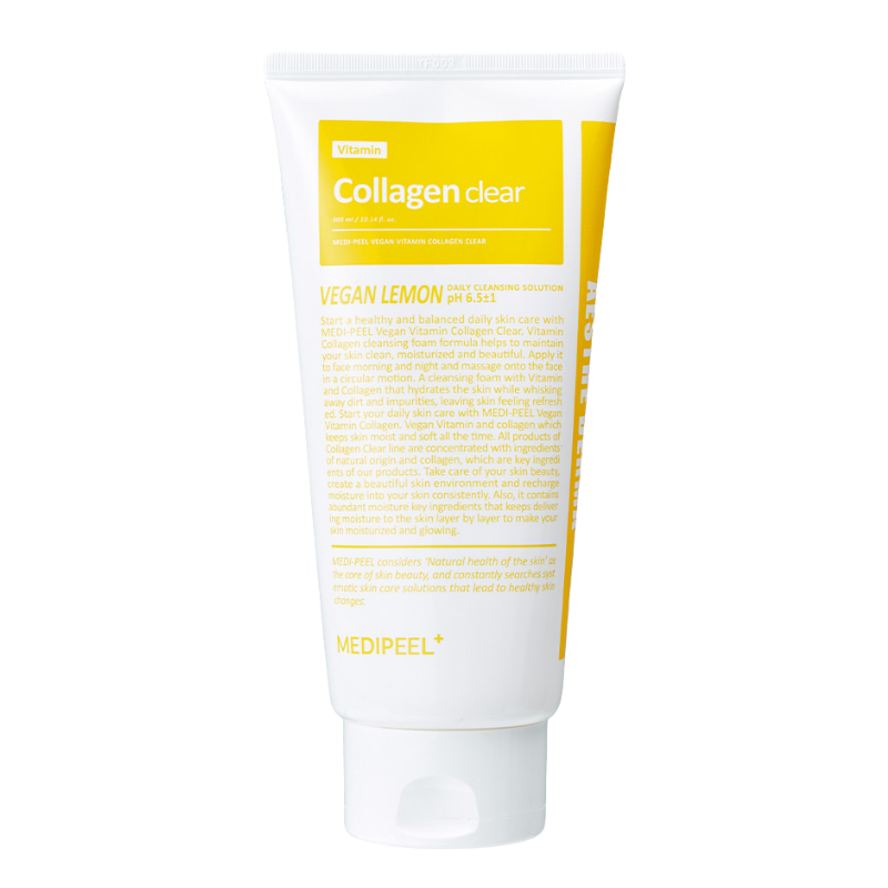 Bestkoreanskincares CLEANSING FOAM Vegan Vitamin Collagen Clear Cleansing Foam MEDIPEEL