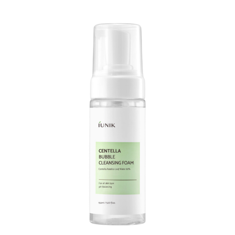 Bestkoreanskincares CLEANSING FOAM Centella Bubble Cleansing Foam iUNIK