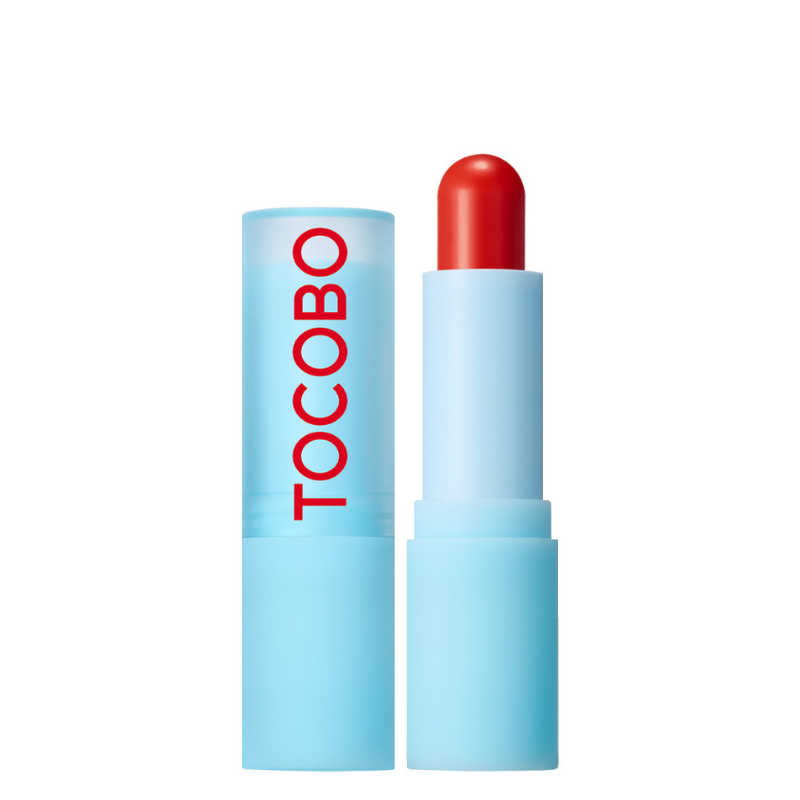 Bestkoreanskincares LIP CARE Glass Tinted Lip Balm 013 Tangerine Red TOCOBO