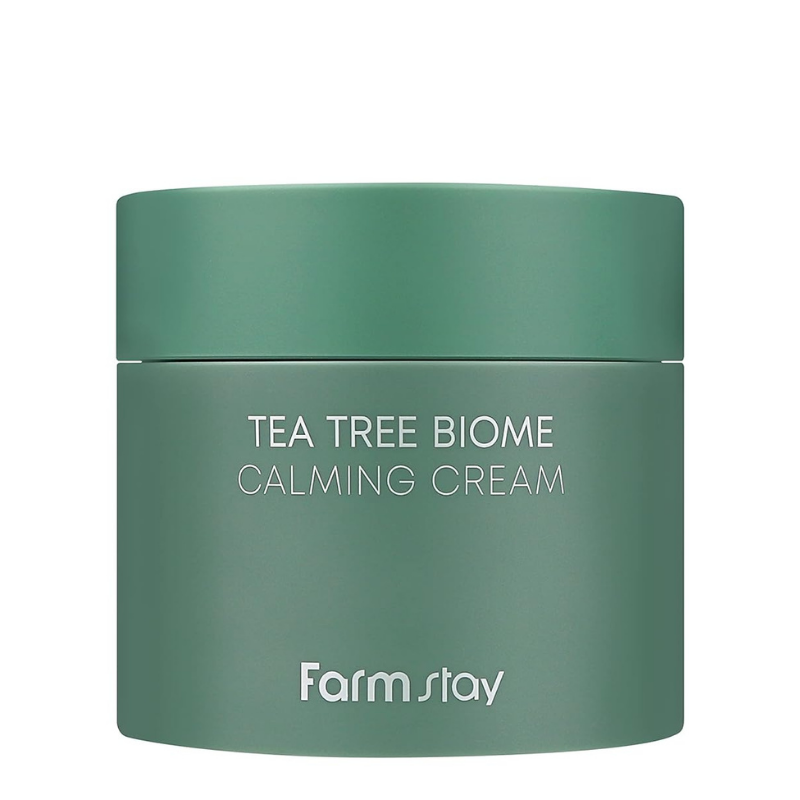 Bestkoreanskincares CREAM Tea Tree Biome Calming Cream Farm Stay