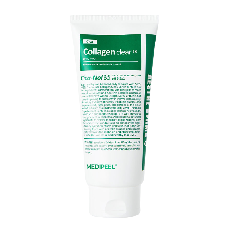 Bestkoreanskincares CLEANSING FOAM Green Cica Collagen Clear Cleansing Foam MEDIPEEL