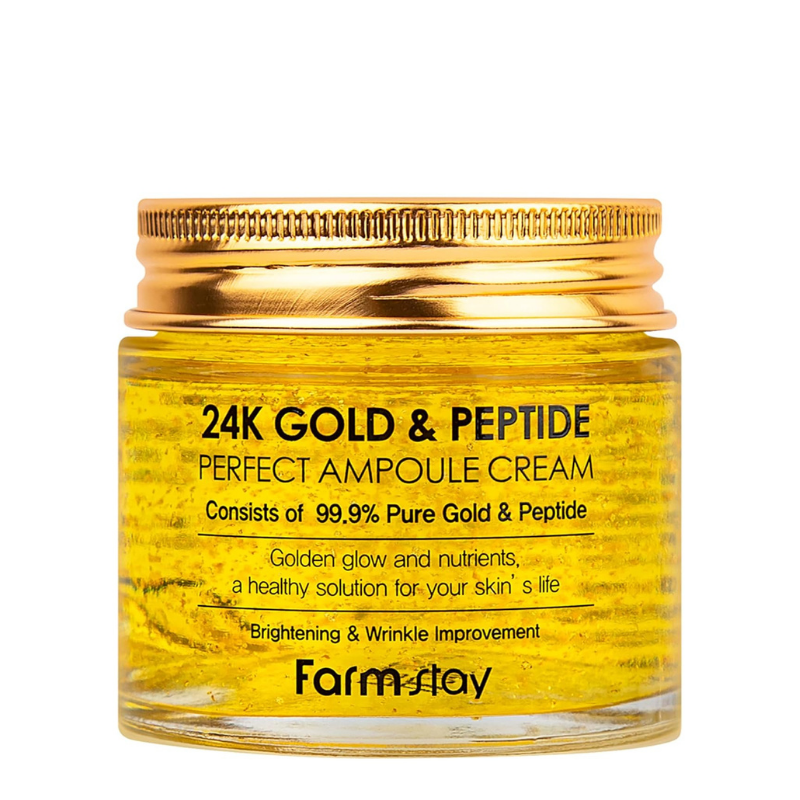 Bestkoreanskincares CREAM 24K Gold & Peptide Perfect Ampoule Cream Farm Stay