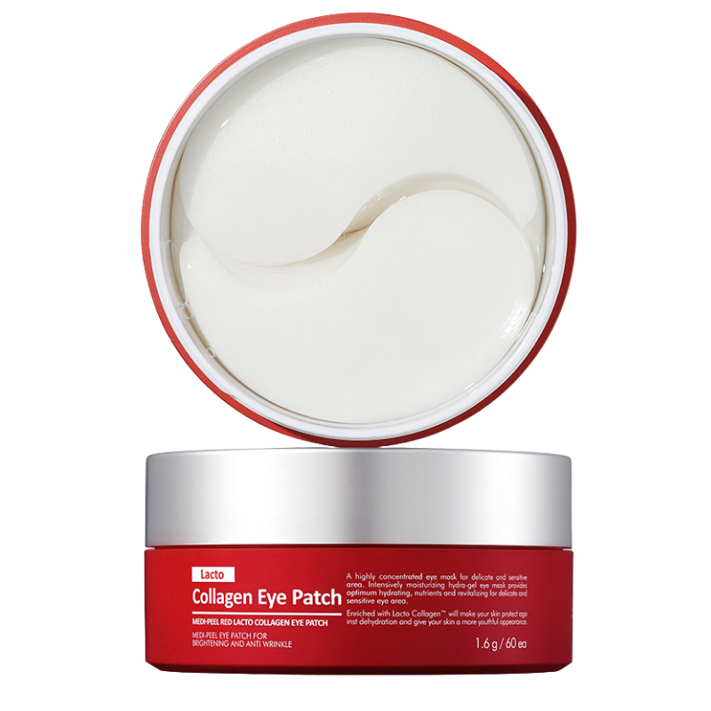Bestkoreanskincares EYE PATCH Red Lacto Collagen Eye Patch (60 patches) MEDIPEEL