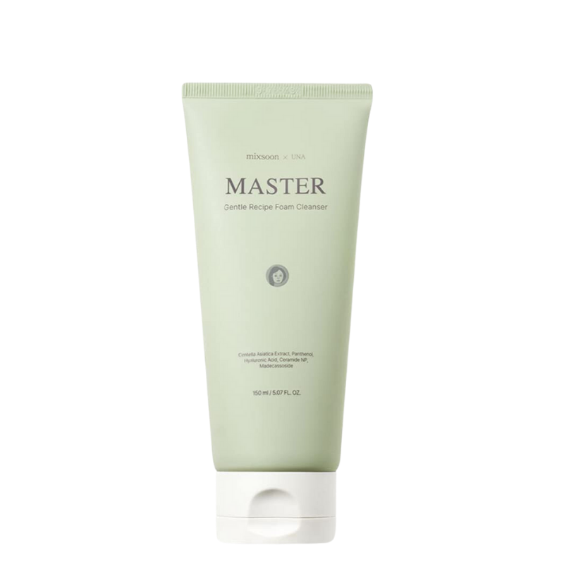 Bestkoreanskincares CLEANSING FOAM Master Gentle Recipe Foam Cleanser mixsoon