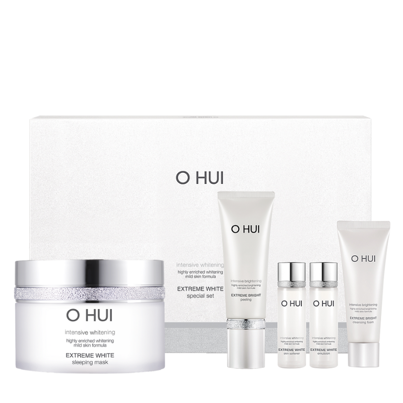 Bestkoreanskincares SET Extreme White Sleeping Mask Special Set O HUI