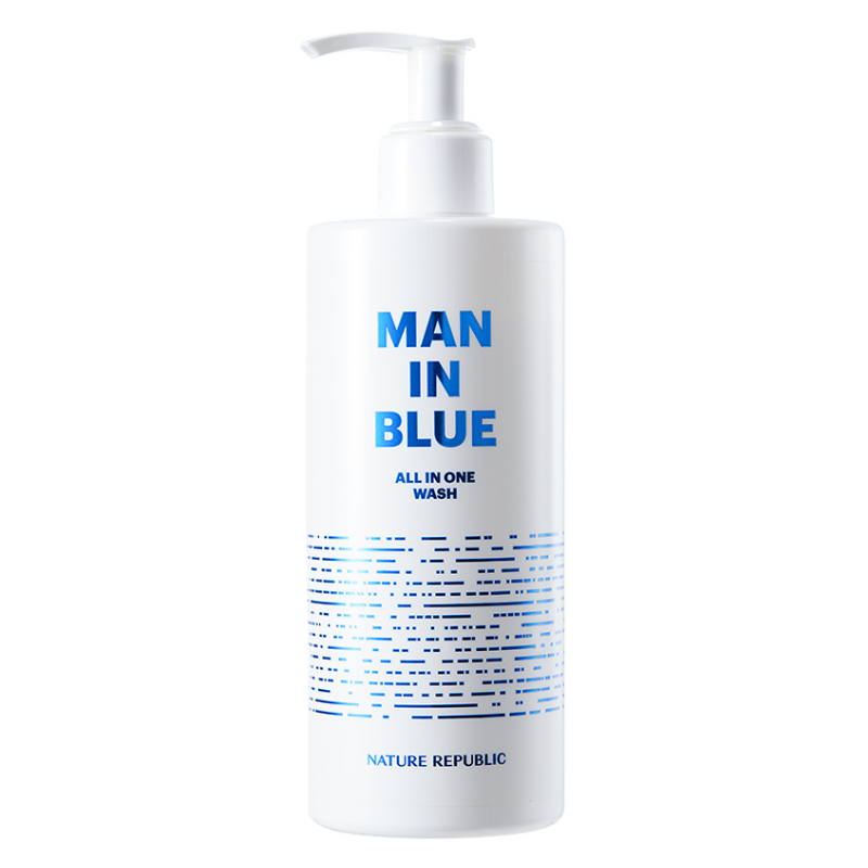 Man In Blue All In One Wash