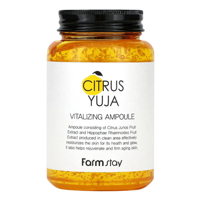 Bestkoreanskincares AMPOULE Citrus Yuja Vitalizing Ampoule Farm Stay