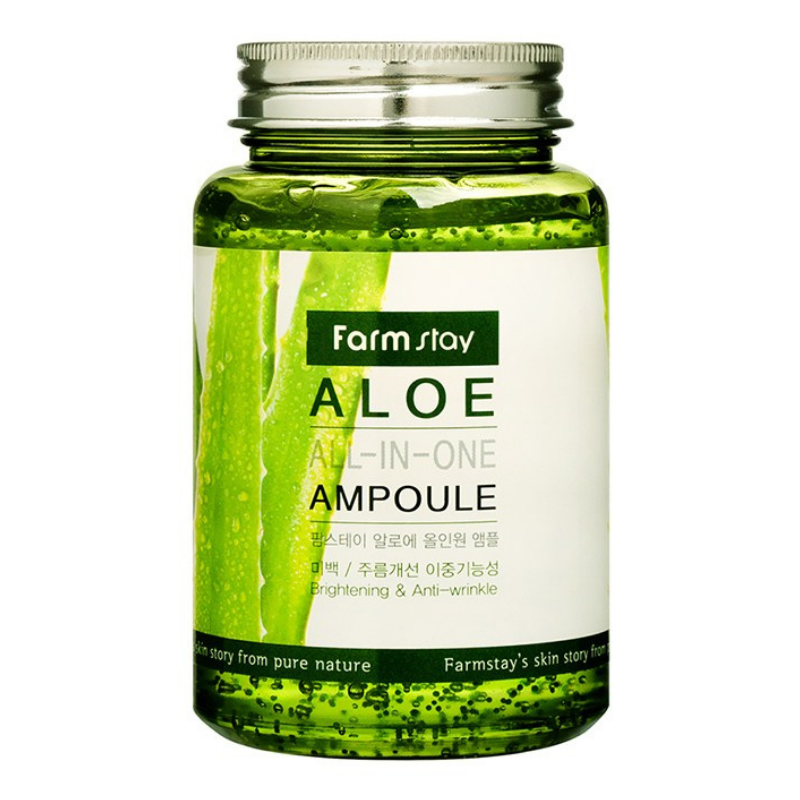 Bestkoreanskincares AMPOULE Aloe All-In-One Ampoule Farm Stay