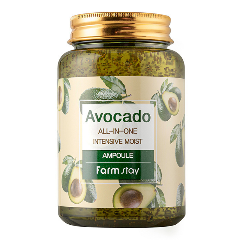 Bestkoreanskincares AMPOULE Avocado All-In-One Intensive Moist Ampoule Farm Stay