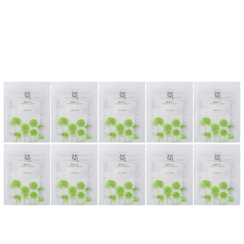 Bestkoreanskincares SHEET MASK Centella Asiatica Calming Mask Set (10 masks) Beauty of Joseon