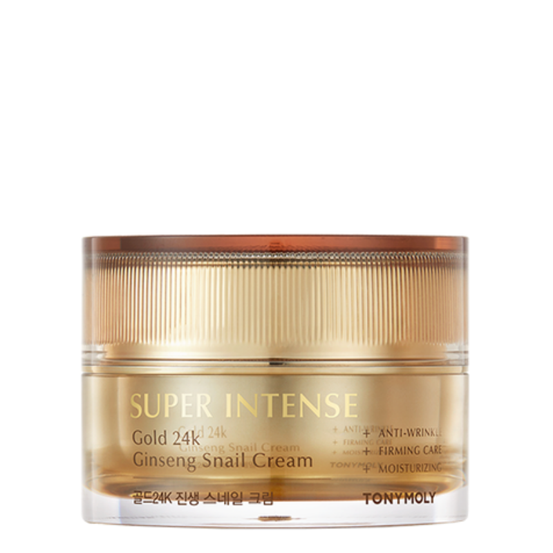 Bestkoreanskincares CREAM Super Intense Gold 24K Ginseng Snail Cream TONYMOLY