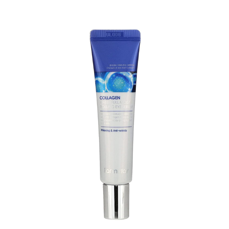 Bestkoreanskincares EYE SERUM Collagen Water Full Moist Rolling Eye Serum Farm Stay
