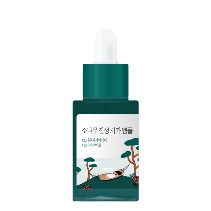 Bestkoreanskincares AMPOULE Pine Calming Cica Ampoule ROUND LAB