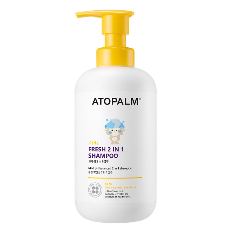 Bestkoreanskincares SHAMPOO Kids Fresh 2 in 1 Shampoo ATOPALM