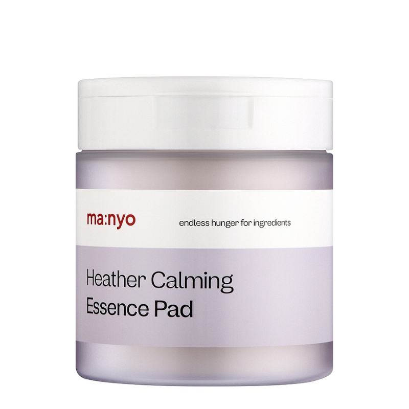 Bestkoreanskincares TONER PAD Heather Calming Essence Pad (60 pads) ma:nyo