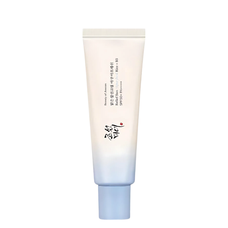 Bestkoreanskincares SUN CREAM Relief Sun Aqua Fresh Rice +B5 SPF50+ PA++++ Beauty of Joseon