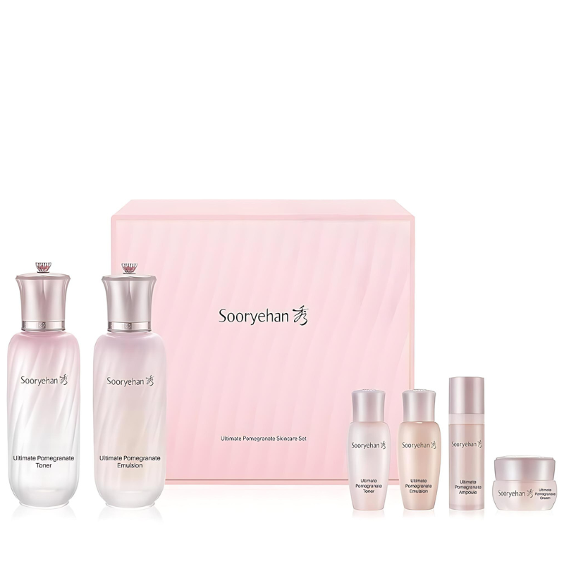 Bestkoreanskincares SET Ultimate Pomegranate Skincare Set Sooryehan