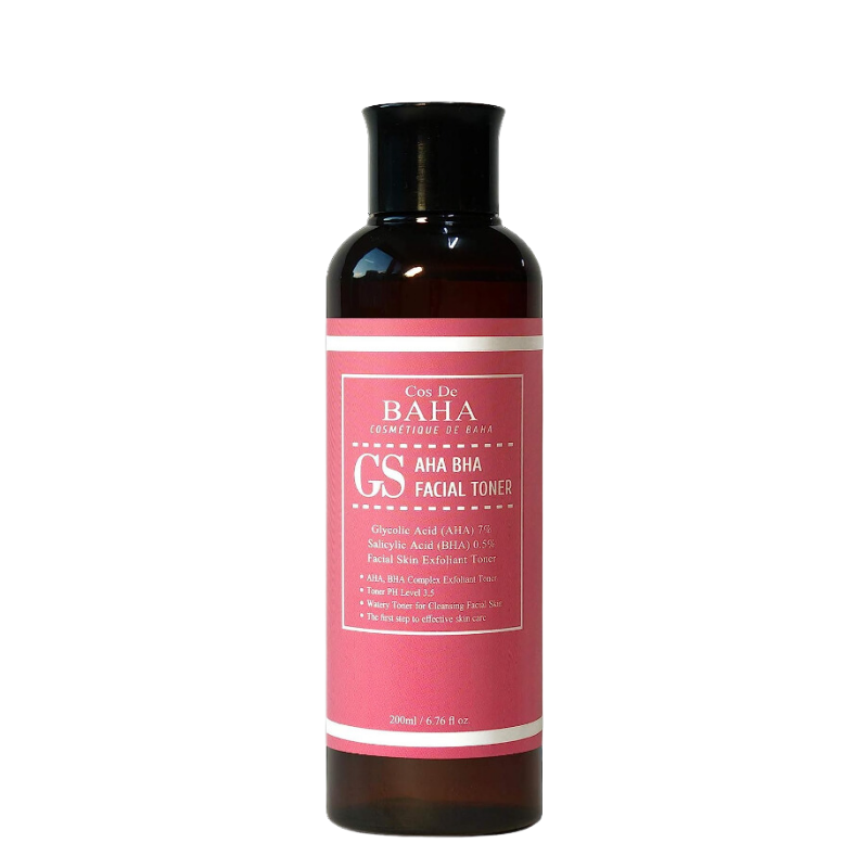 Bestkoreanskincares TONER GS AHA BHA Facial Toner Cos De BAHA