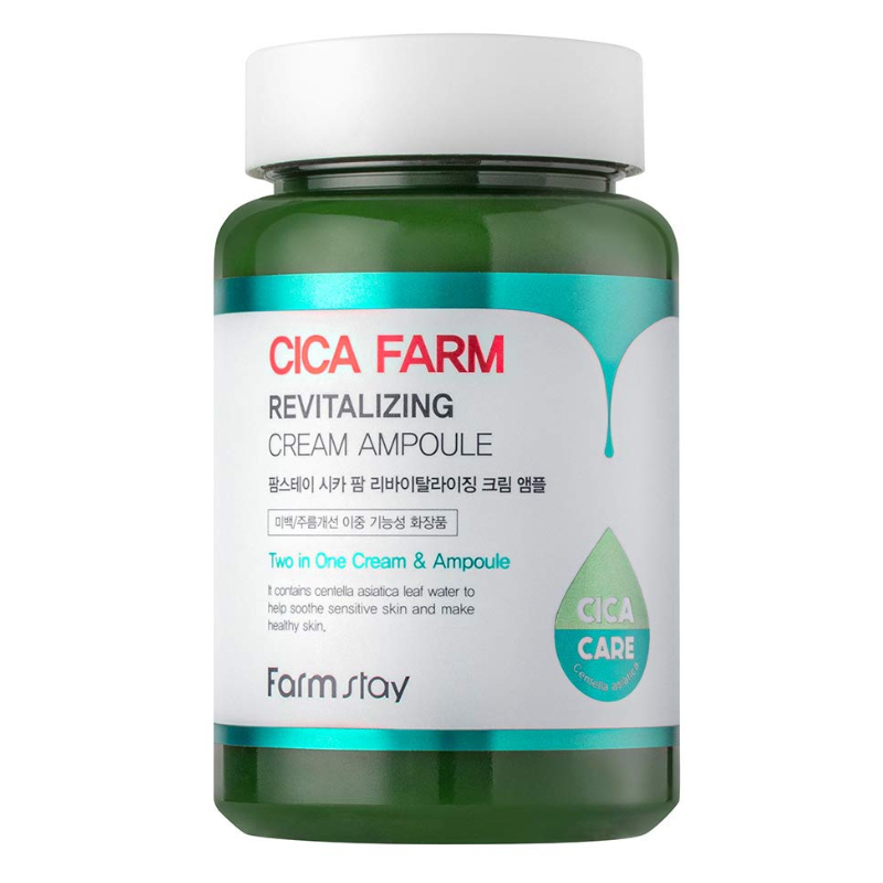 Bestkoreanskincares AMPOULE Cica Farm Revitalizing Cream Ampoule Farm Stay
