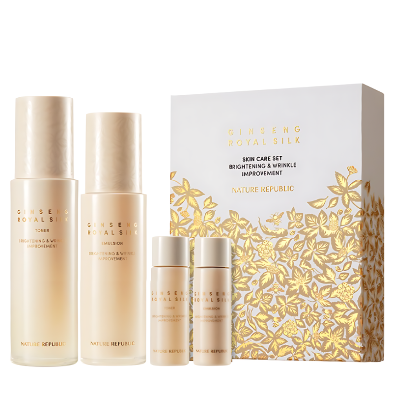 Bestkoreanskincares SET Ginseng Royal Silk Skincare Duo Set NATURE REPUBLIC