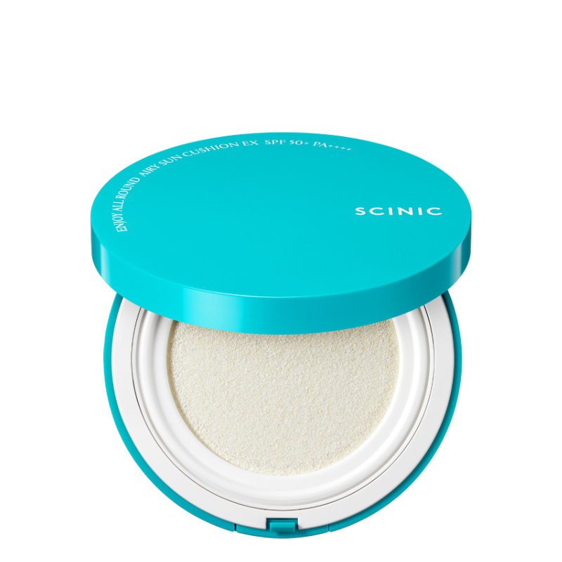 Bestkoreanskincares SUN CUSHION Enjoy All Round Airy Sun Cushion EX SPF50+PA++++ SCINIC