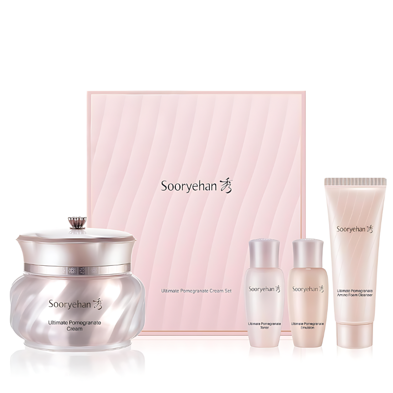 Bestkoreanskincares SET Ultimate Pomegranate Cream Set Sooryehan