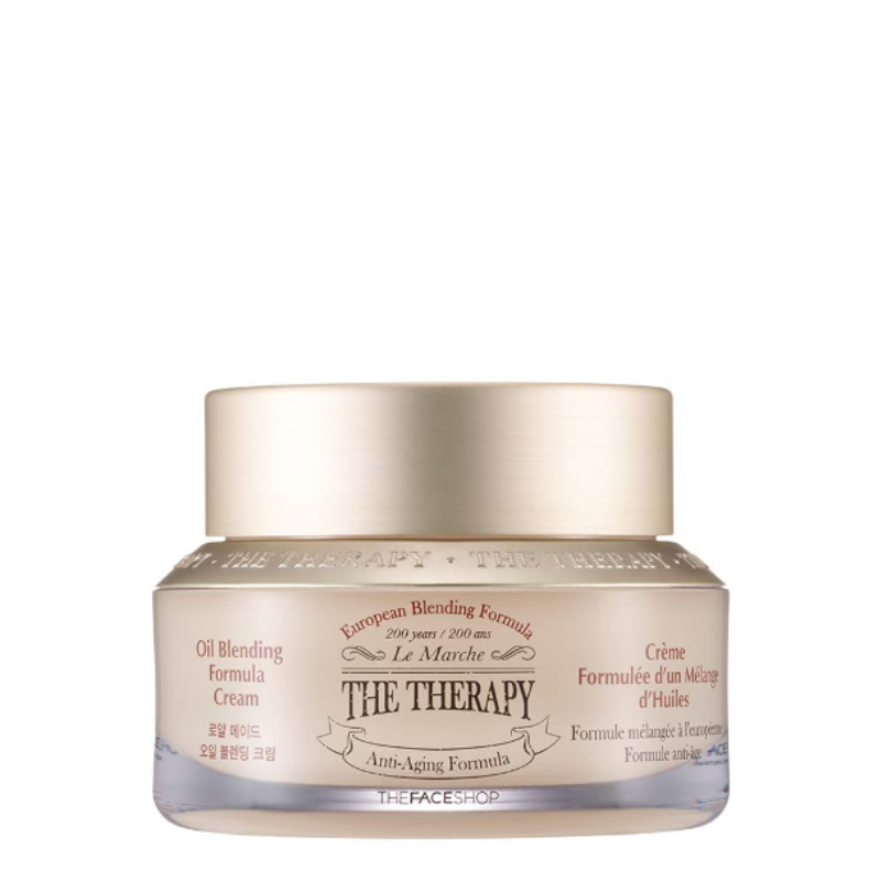 Bestkoreanskincares CREAM The Therapy Royal Made Oil Blending Cream THE FACE SHOP