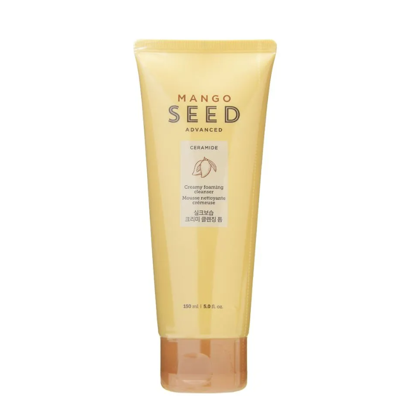 Bestkoreanskincares CLEANSING FOAM Mango Seed Creamy Foaming Cleanser THE FACE SHOP