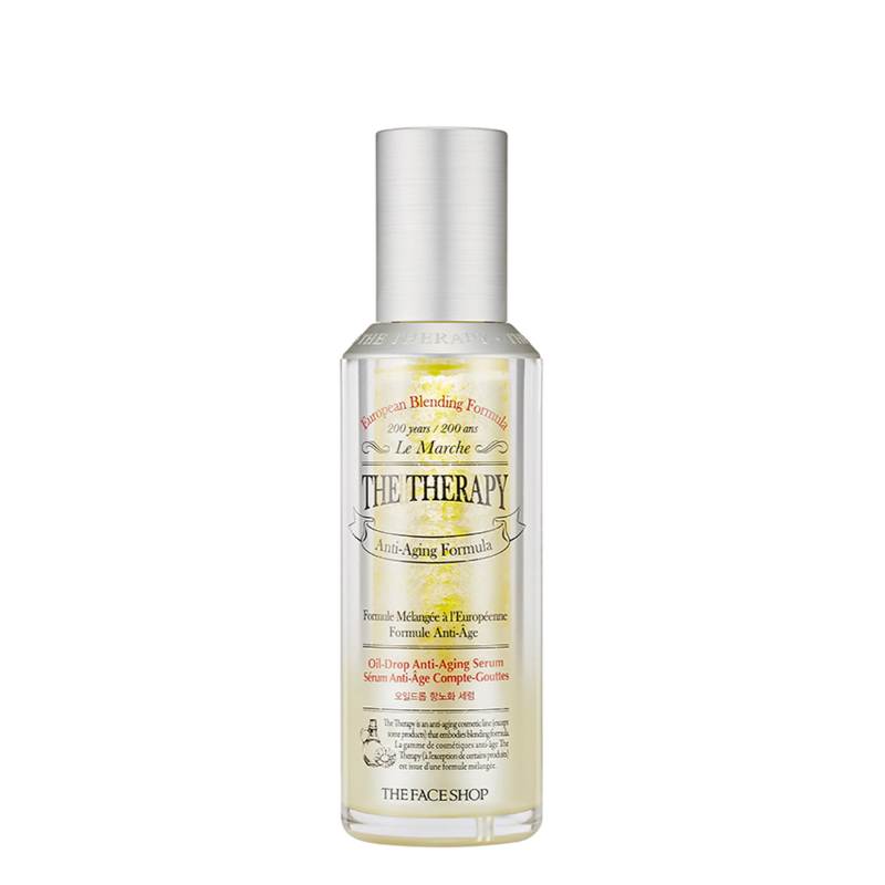 Bestkoreanskincares SERUM The Therapy Oil Drop Anti Aging Serum THE FACE SHOP