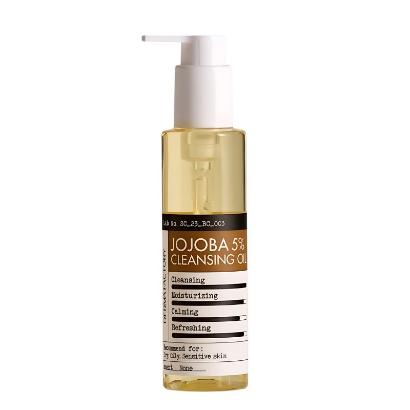 Bestkoreanskincares CLEANSING OIL Jojoba 5% Cleansing Oil DERMA FACTORY