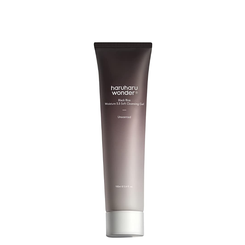 Bestkoreanskincares CLEANSING GEL Black Rice Moisture 5.5 Soft Cleansing Gel haruharu wonder
