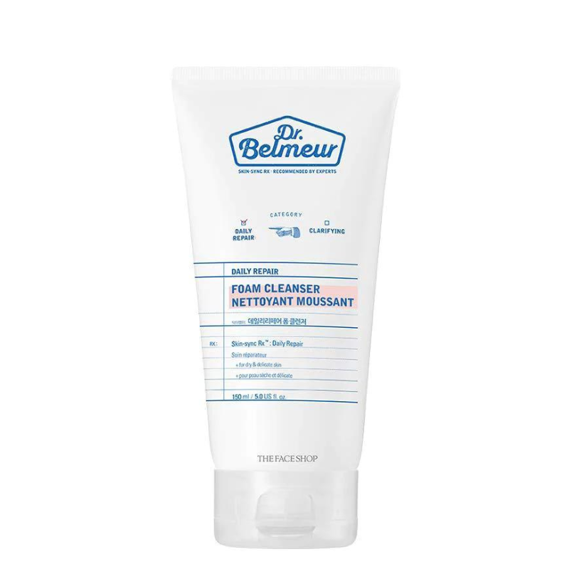 Bestkoreanskincares CLEANSING FOAM Daily Repair Foam Cleanser Dr. Belmeur